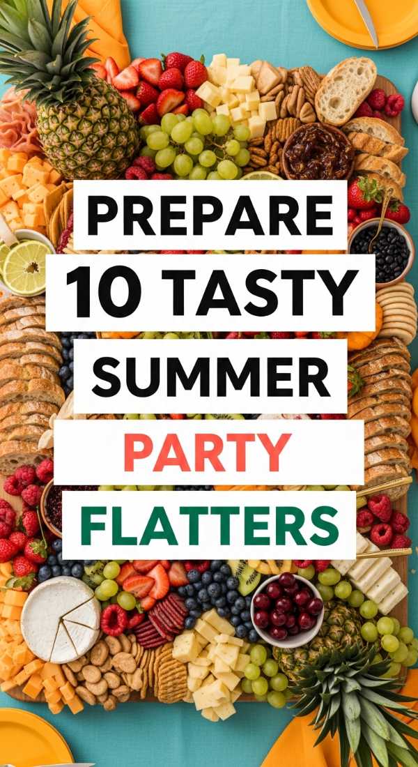 Prepare 10 Tasty Summer Party Food Platters 69f1a8b0175a0