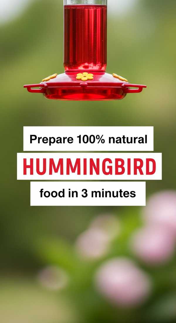 Prepare 100 Natural Hummingbird Food In 3 Minutes 69e9b6d60c146