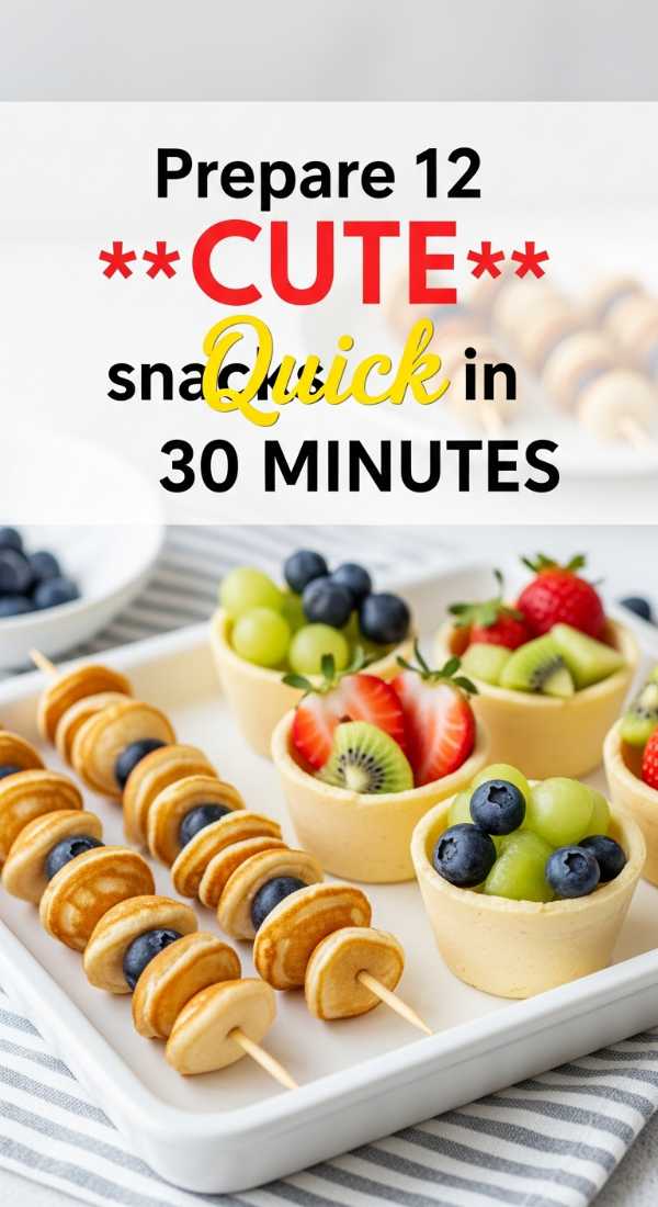 Prepare 12 Cute Prom Brunch Snacks In 30 Minutes 69f0ccde10a03