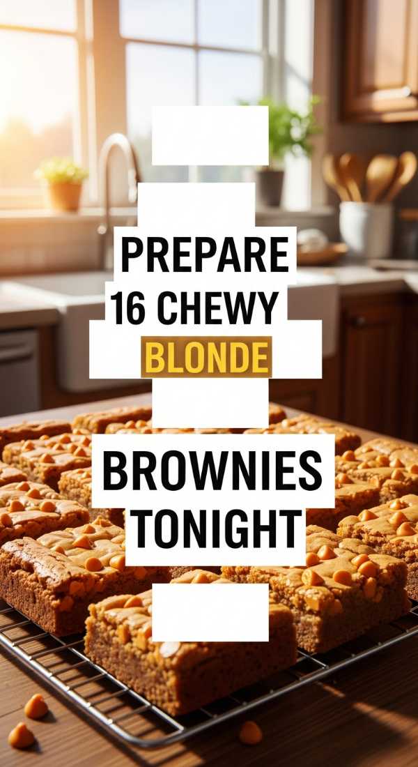 Prepare 16 Chewy Blonde Brownies Tonight 69f19711d9ebc