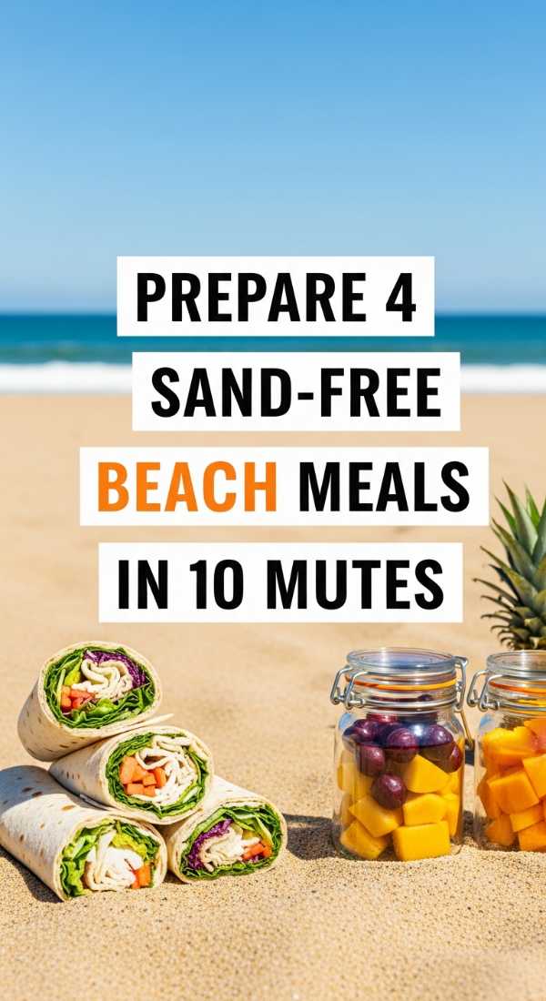 Prepare 4 Sand Free Beach Meals In 10 Minutes 69eb7fc5ec0da