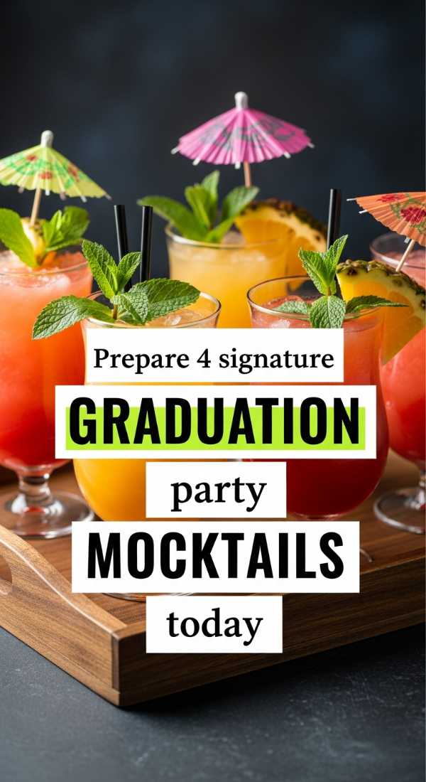 Prepare 4 Signature Graduation Party Mocktails Today 69e9fe6f993a6