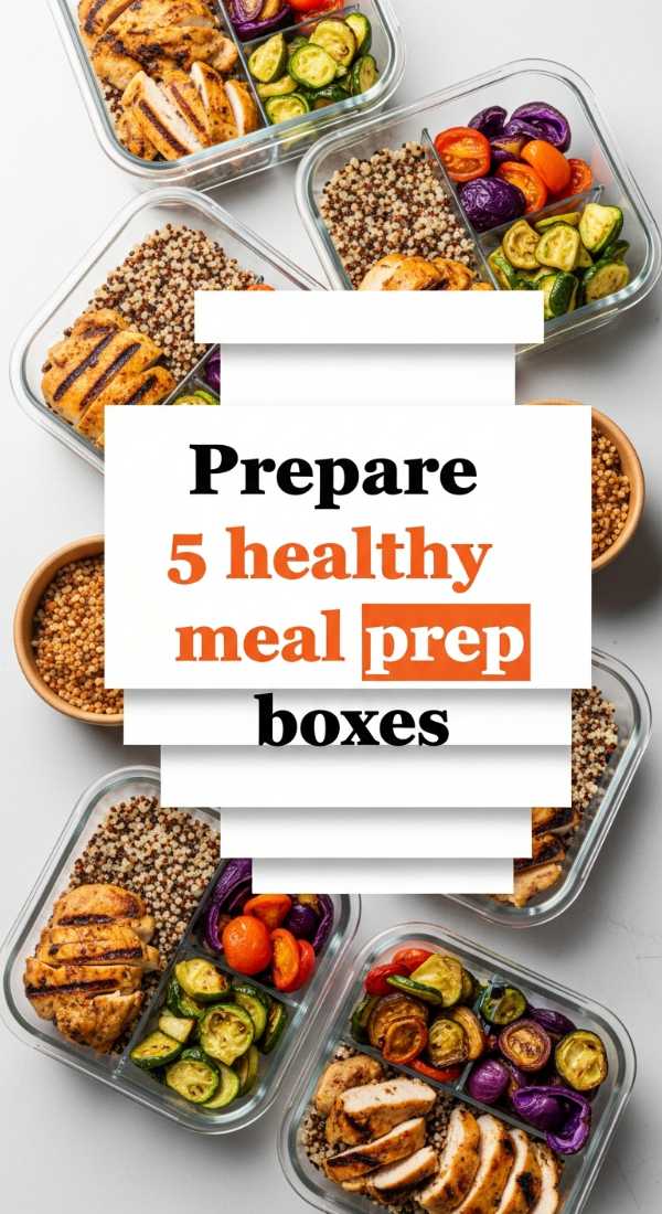 Prepare 5 Healthy Meal Prep Boxes 69eb7e192c082