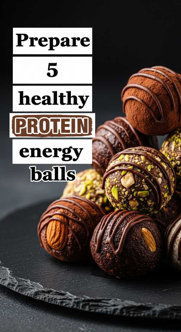 Prepare 5 Healthy Protein Energy Balls 69edf40de9a0d