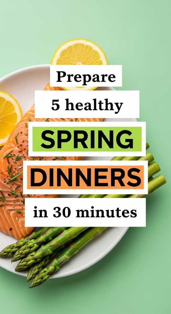 Prepare 5 Healthy Spring Dinners In 30 Minutes 69e9b561ebba5