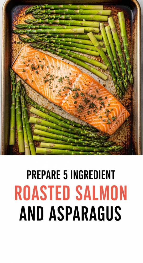 Prepare 5 Ingredient Roasted Salmon And Asparagus 69ec6f28c09a0