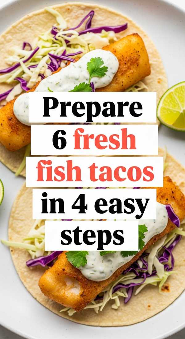 Prepare 6 Fresh Fish Tacos In 4 Easy Steps 69e9b6de71fad