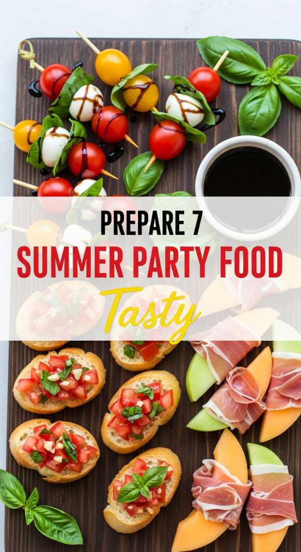 Prepare 7 Delicious Summer Party Appetizers In 20 Minutes 69eb9985f3628