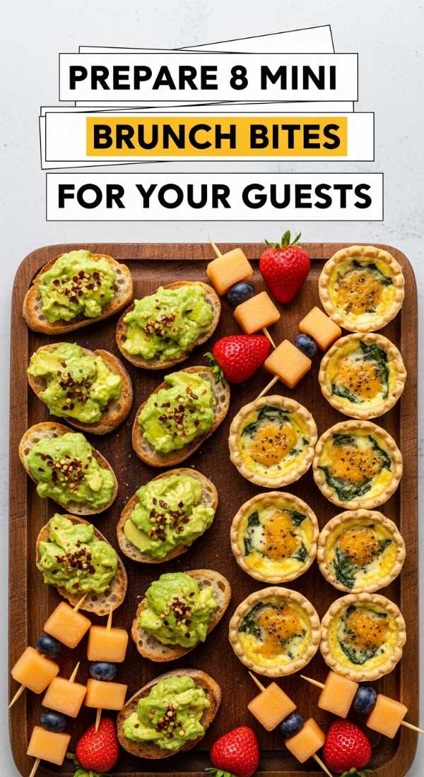 Prepare 8 Mini Brunch Bites For Your Guests 69efa7a5787bc