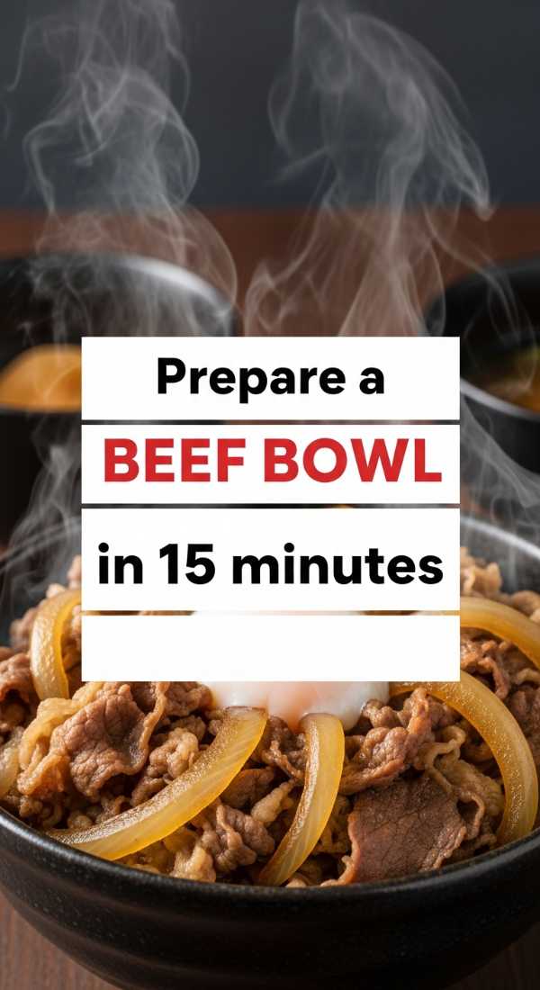 Prepare A Beef Bowl In 15 Minutes 69eb7fc6c5114