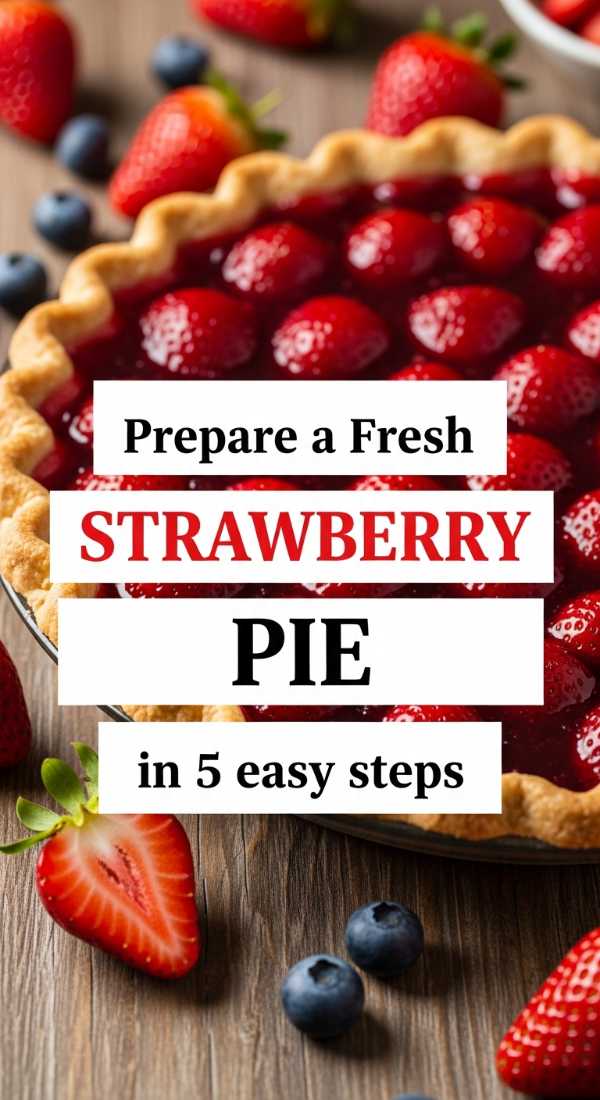 Prepare A Fresh Strawberry Pie In 5 Easy Steps 69e70bf5b45a6