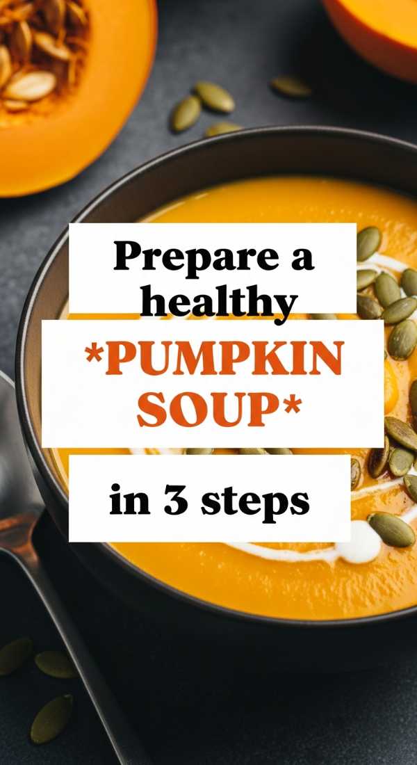 Prepare A Healthy Pumpkin Soup In 3 Steps 69e853e781f60