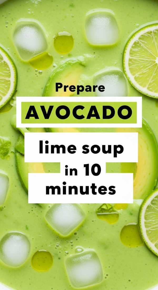 Prepare Avocado Lime Soup In 10 Minutes 69e85589e2e99