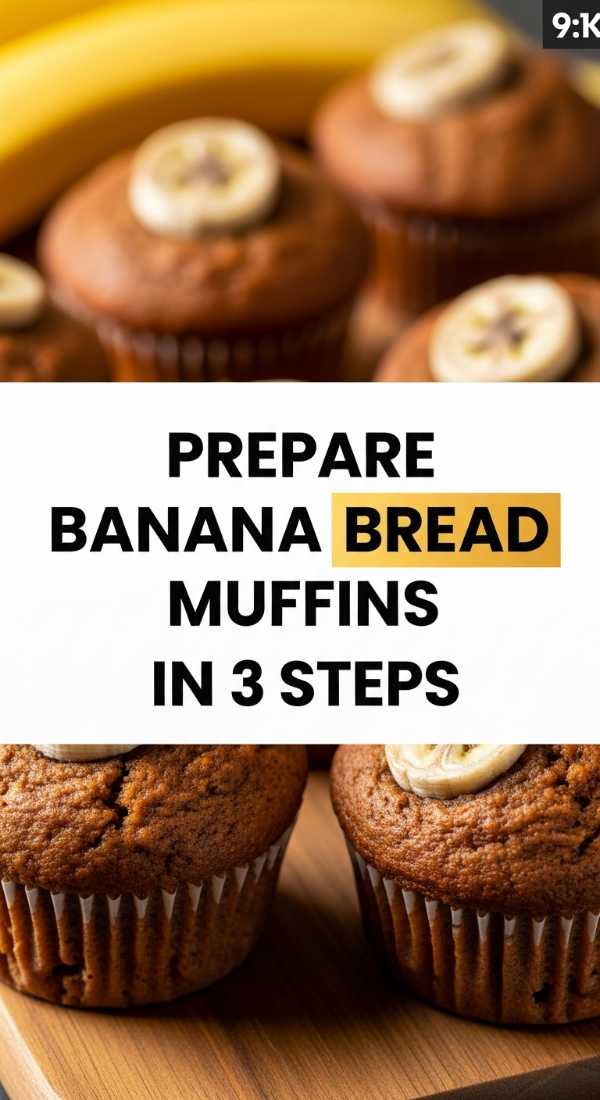 Prepare Banana Bread Muffins In 3 Steps 69e853e2cd95e