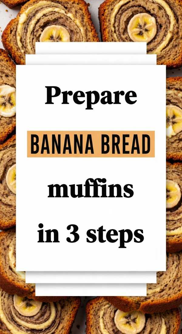 Prepare Banana Bread Muffins In 3 Steps 69edfa9169b4a