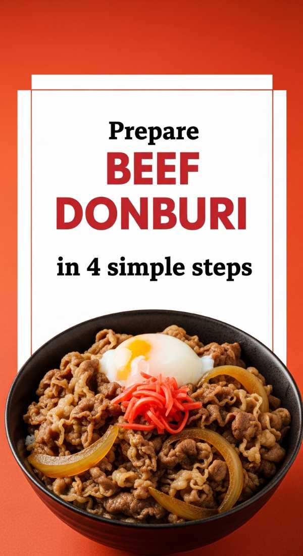 Prepare Beef Donburi In 4 Simple Steps 69e70acd0aac8