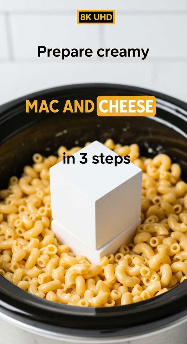 Prepare Creamy Mac And Cheese In 3 Steps 69e70bf1836f2