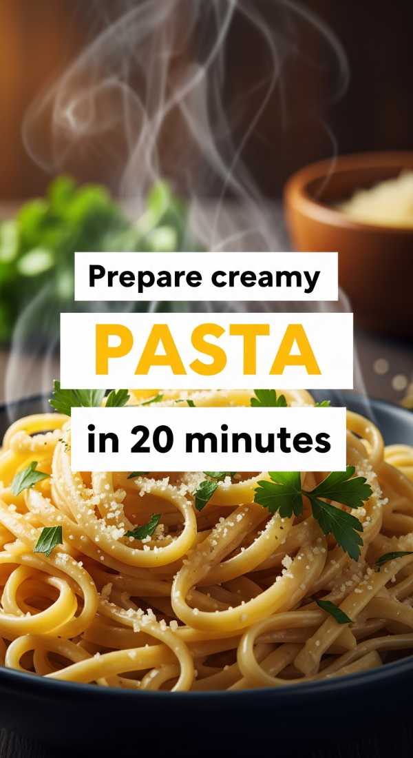 Prepare Creamy Pasta In 20 Minutes 69e4702c9bef7