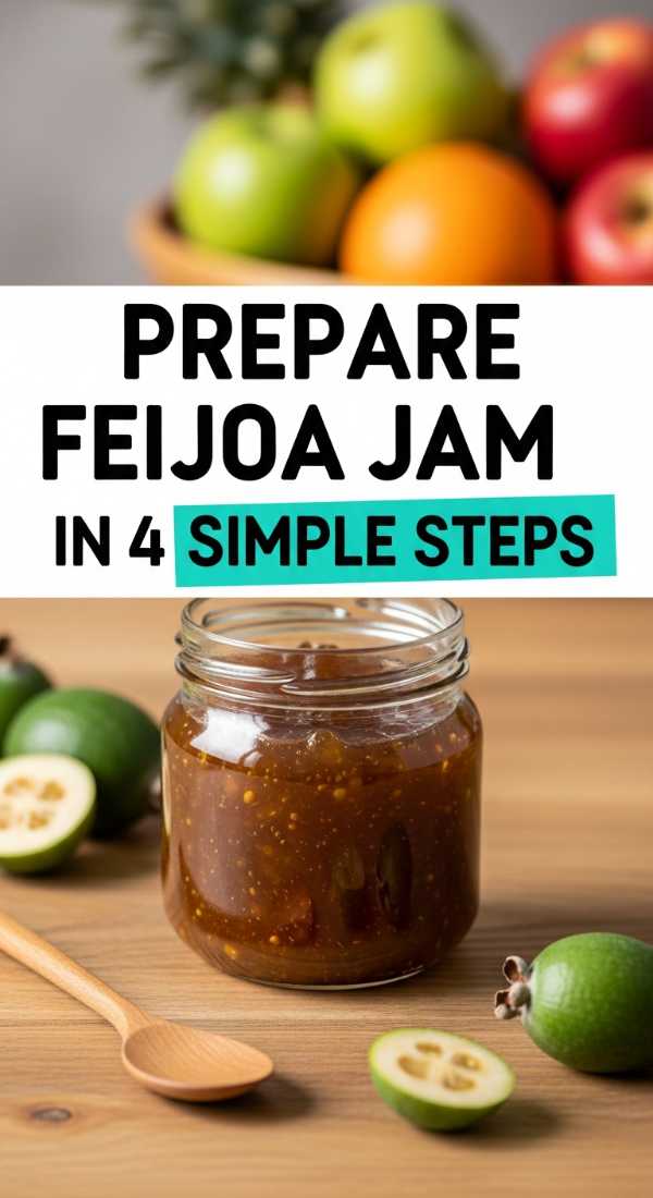 Prepare Feijoa Jam In 4 Simple Steps 69e20d31869d9