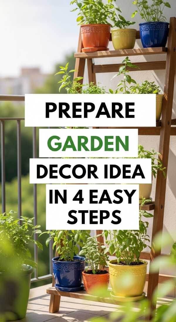 Prepare Garden Decor Idea In 4 Easy Steps 69ee5bd568e12