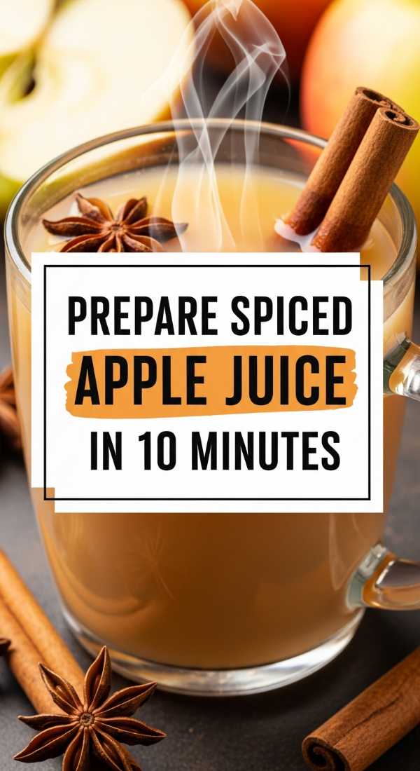 Prepare Spiced Apple Juice In 10 Minutes 69edf4124743d