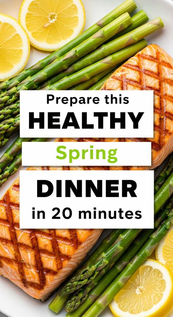 Prepare This Healthy Spring Dinner In 20 Minutes 69e21f0da8171