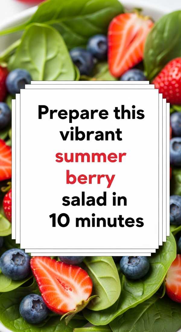 Prepare This Vibrant Summer Berry Salad In 10 Minutes 69e70bf822f56