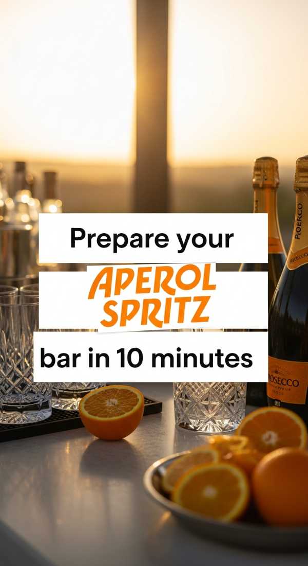 Prepare Your Aperol Spritz Bar In 10 Minutes 69eb9613dc9b3