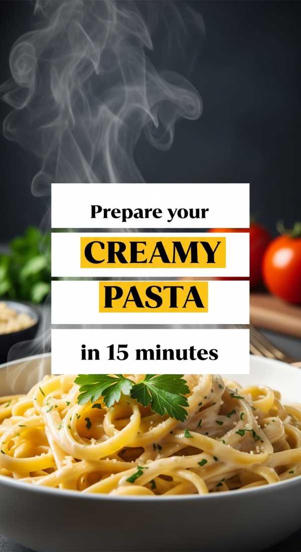 Prepare Your Creamy Pasta In 15 Minutes 69e5d131d9a8e