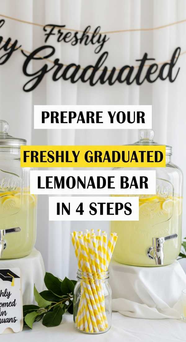 Prepare Your Freshly Graduated Lemonade Bar In 4 Steps 69e90268489dd