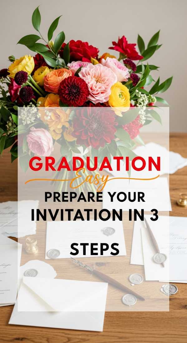 Prepare Your Graduation Invitation In 3 Easy Steps 69e9f7f393c62