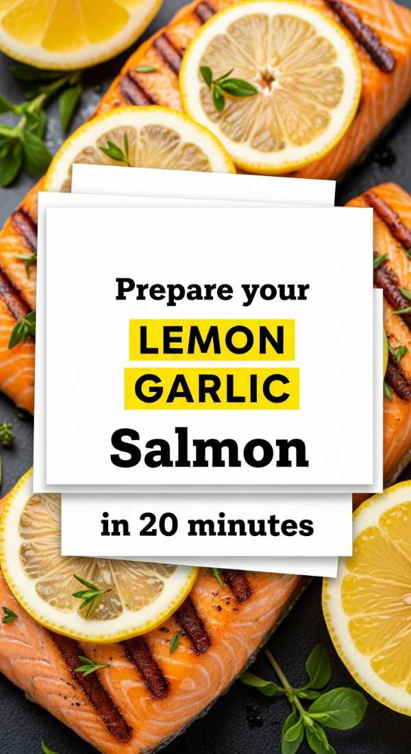 Prepare Your Lemon Garlic Salmon In 20 Minutes 69eb7fd007d87