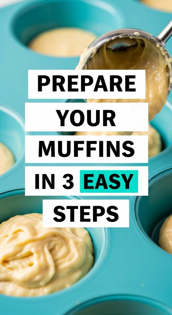 Prepare Your Muffins In 3 Easy Steps 69e5d1383ba3d