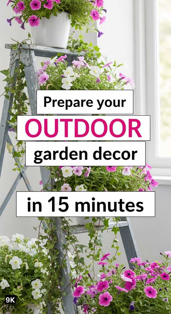 Prepare Your Outdoor Garden Decor In 15 Minutes 69f1b1dac0a6e