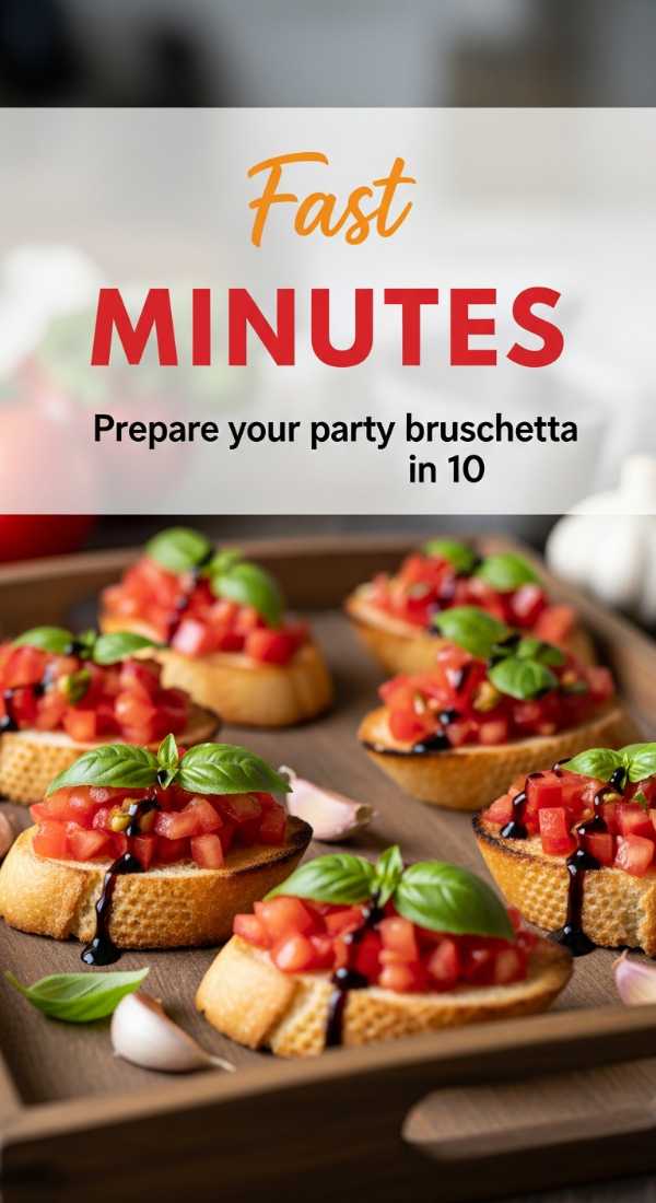 Prepare Your Party Bruschetta In 10 Minutes 69ee4b628d5bf