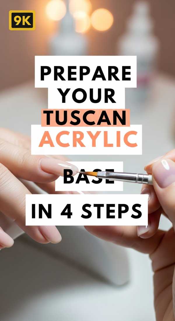 Prepare Your Tuscan Acrylic Base In 4 Steps 69ed0ab64637a