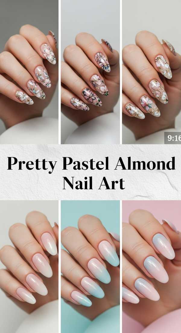 Pretty Pastel Almond Nail Art 69f32d531c941
