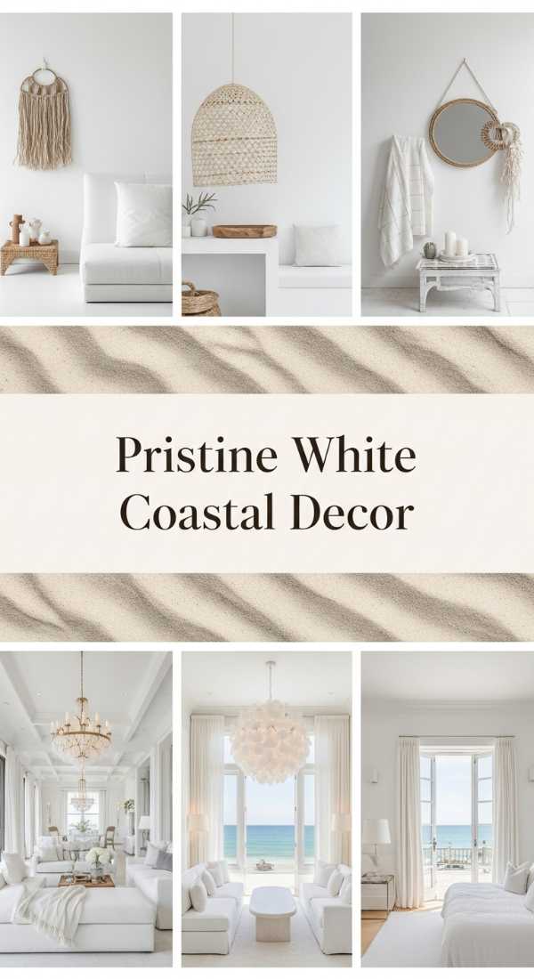 Pristine White Coastal Decor 69df43e184573
