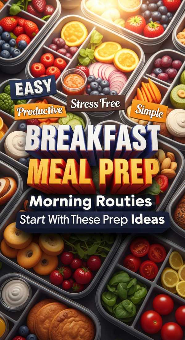 Productive Morning Breakfast Meal Prep 69eca8bdd326b