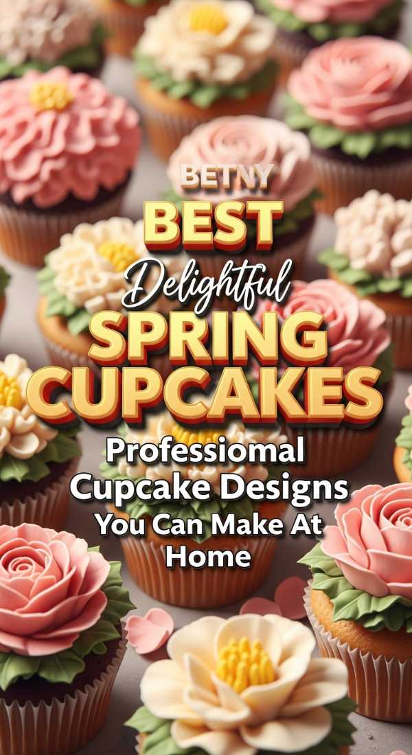 Everything You Need to Know About This Season's Viral Baking Trends Professional Floral Cupcake Design 69de7d667ceca