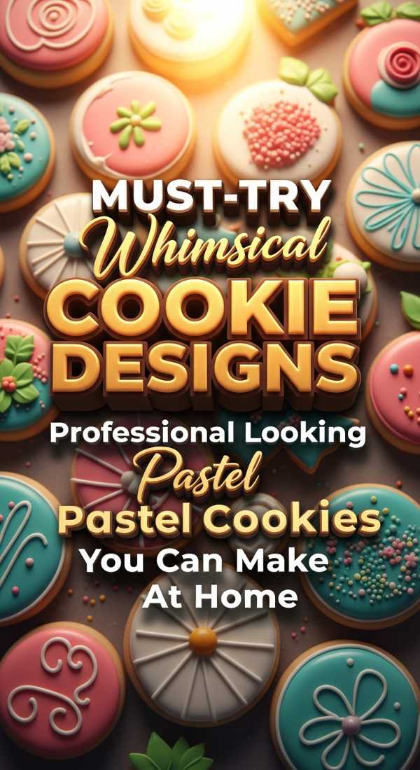 Professional Pastel Cookies