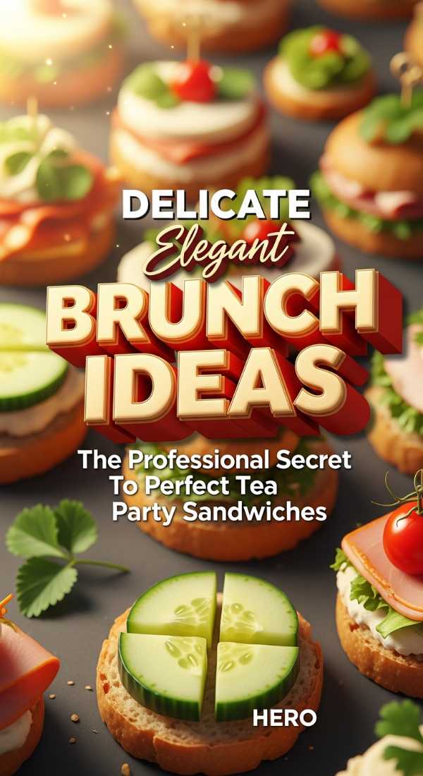 Professional Secret To Fancy Tea Party Sandwiches 69e9bbad239a8