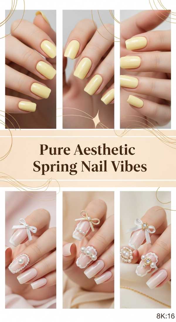 Pure Aesthetic Spring Nail Vibes 69ef3c7d35d68