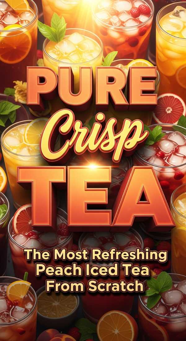 Pure Crisp Peach Tea 69dde7c6eb24b
