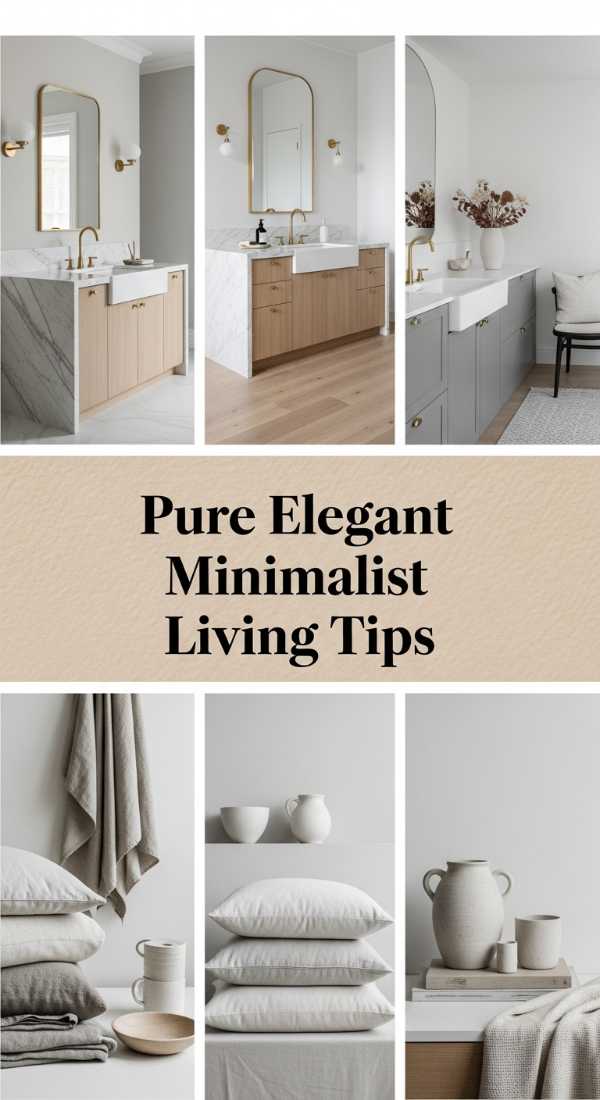 Pure Elegant Minimalist Living Tips 69e3b6ec2a02d
