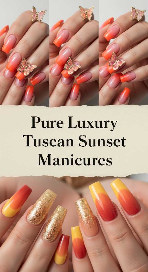 Pure Luxury Tuscan Sunset Manicures 69ecf8875ea0c