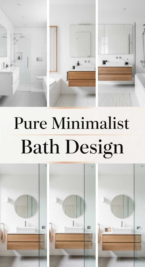 Pure Minimalist Bath Design 69e3b6ee03dde