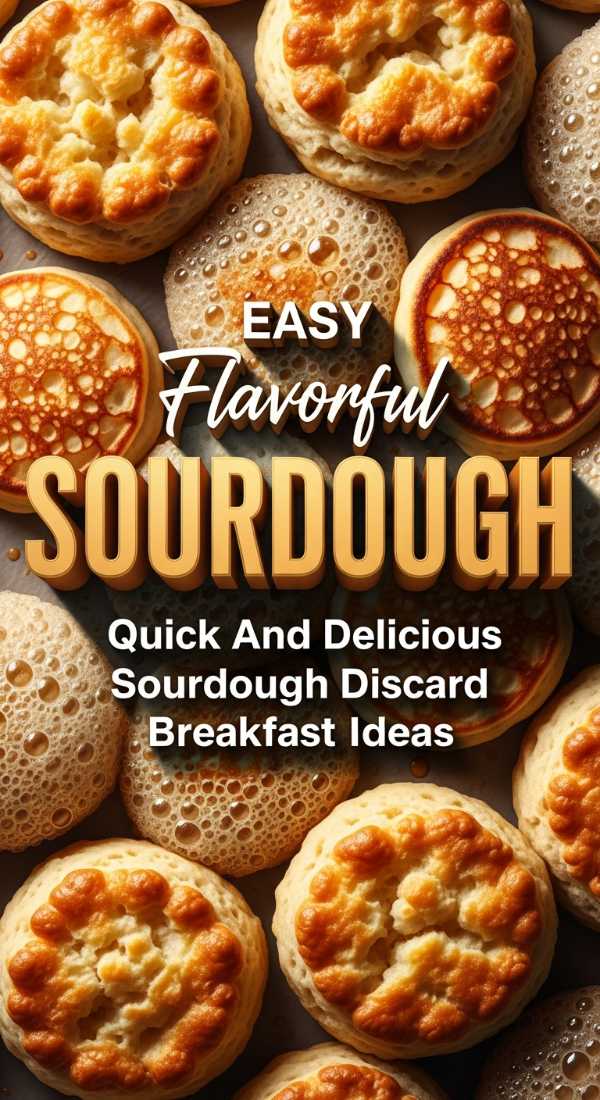 Quick And Delicious Sourdough Discard Breakfast Ideas 69e9bc8de1178