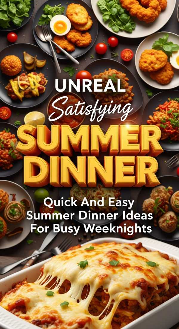 Quick And Easy Summer Dinner Ideas For Busy Weeknights 69f1de85032ef