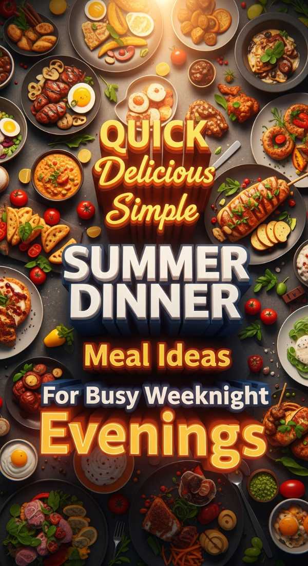 Quick And Easy Summer Dinner Recipes 69edb734f389b